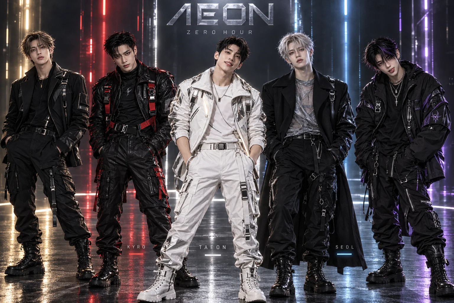 ÆON group photo